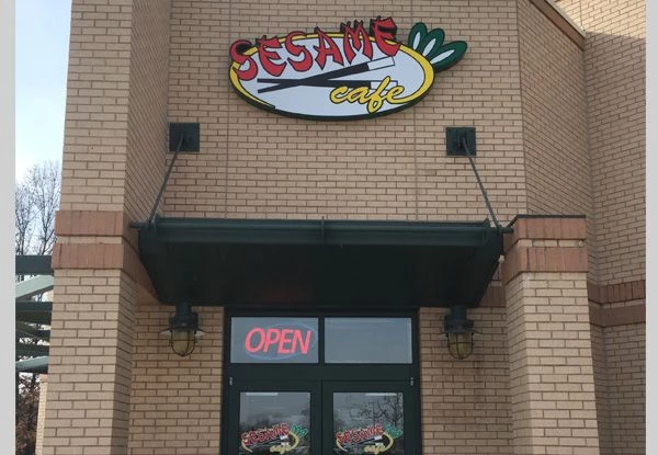  - Image 360 - Richfield MN - Channel Letters - Sesame Cafe